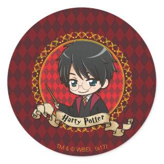 Anime Harry Potter Classic Round Sticker
