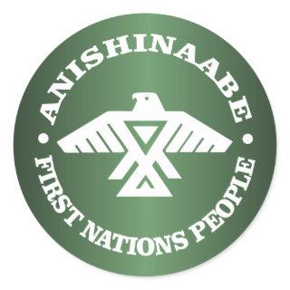 Anishinaabe (Ojibwe, Chippewa) Classic Round Sticker