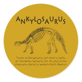 Ankylosaurus Sticker