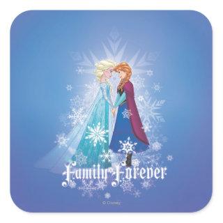 Anna and Elsa | Together Forever Square Sticker