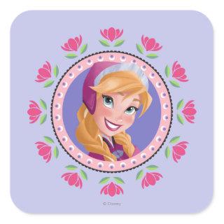 Anna | Princess Square Sticker