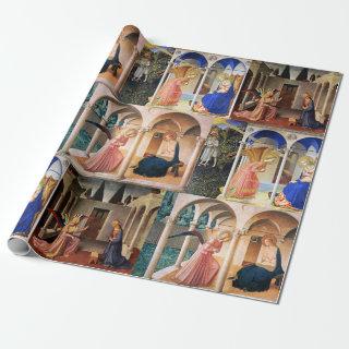 ANNUNCIATION by Fra Beato Angelico Christmas Wrapp