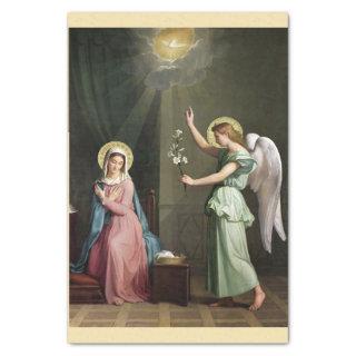 Annunciation, Decoupage Tissue Paper