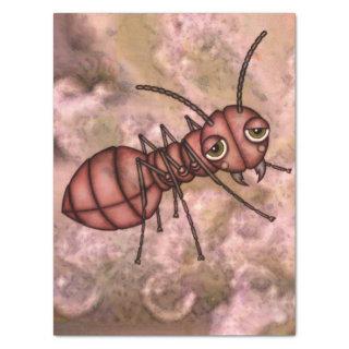 Ant Cute 17 Watercolor Decoupage 15x20 Tissue Paper