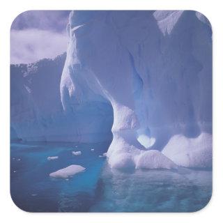Antarctica. Antarctic icescapes 3 Square Sticker