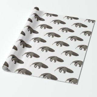 Anteater cartoon illustration