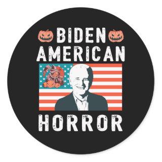 Anti Biden President USA 2024 Classic Round Sticker