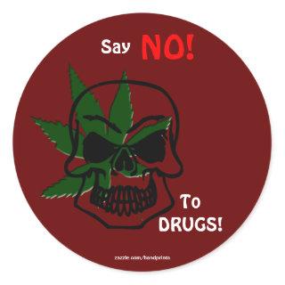 Anti-Drug Campaign Promotional Stickers