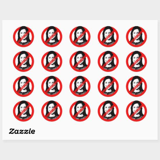 ANTI ELISE STEFANIK CLASSIC ROUND STICKER