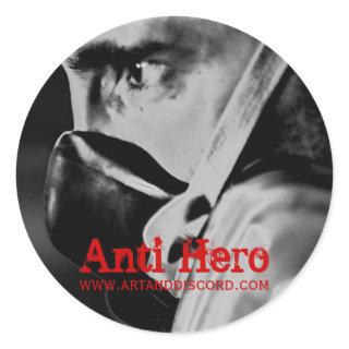 Anti-Hero Respirator Sticker