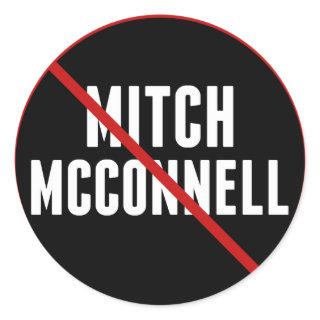 Anti Mitch McConnell Classic Round Sticker