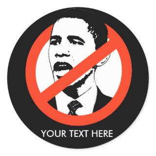 Anti-Obama Sticker / Customized