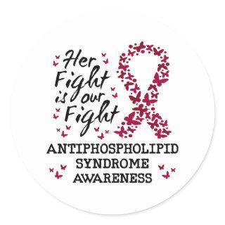 Antiphospholipid syndrome Awareness Classic Round Sticker