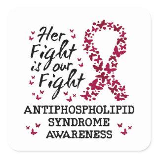 Antiphospholipid syndrome Awareness Square Sticker