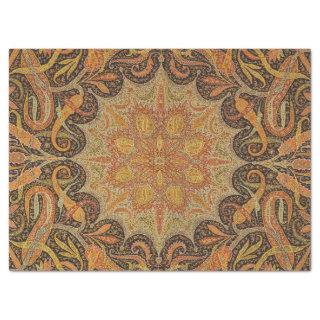 Antique Indian Boteh Pattern Tissue Paper