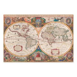 Antique Map Heavy Weight Decoupage