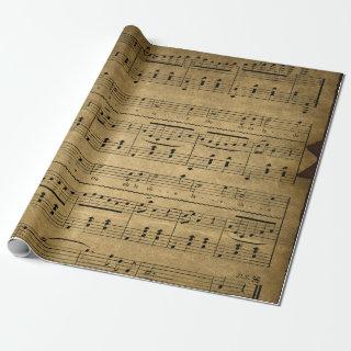 Antique Music Sheet Style 4  Roll