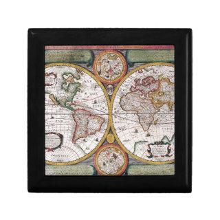 Antique Old Map Inspired (12) Gift Box
