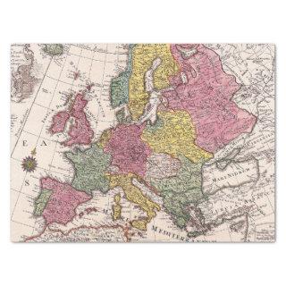 Antique Old Map Inspired (9) Tissue Paper