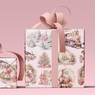 Antique Pink Victorian Christmas
