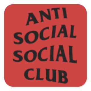 ANTISOCIAL CLUB STICKER