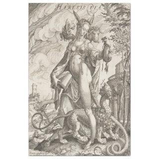 Antonius Eisenhoit - Haeresis Dea  Decoupage Paper