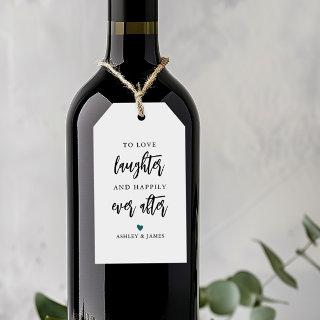 Any Color To Love Laughter and Happily Ever After Gift Tags