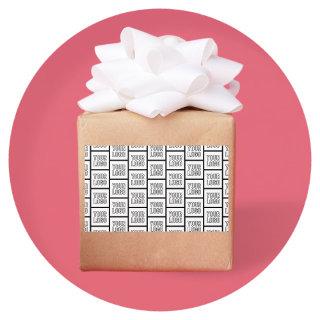 Any Logo or Image Repeating Pattern Rectangular Sticker