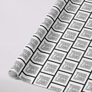 Any Logo or Image Simple Modern Repeating Pattern