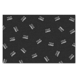 Any Logo or Uploaded Image | Scattered Pattern  Tissue Paper