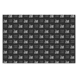 Any Two Logos or Images Repeating Pattern Tissue Paper
