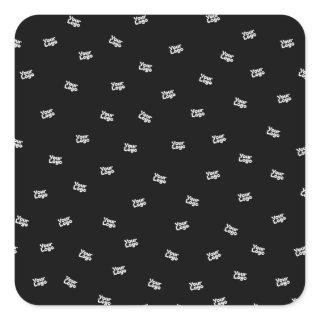 Any Uploaded Image, Design or Your Logo Randomized Square Sticker