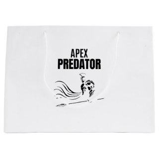 Apex Predator - warrior  Large Gift Bag
