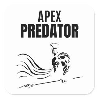 Apex Predator - warrior  Square Sticker