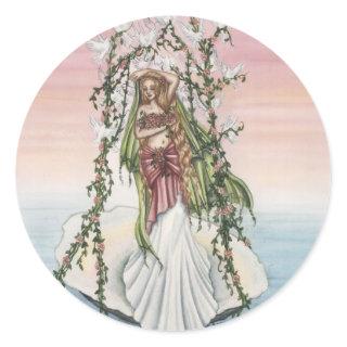 Aphrodite Classic Round Sticker