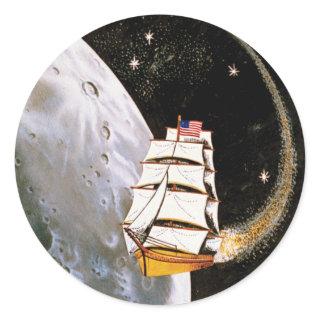Apollo 12 Mission Patch Logo Classic Round Sticker