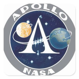 Apollo Program Logo Square Sticker