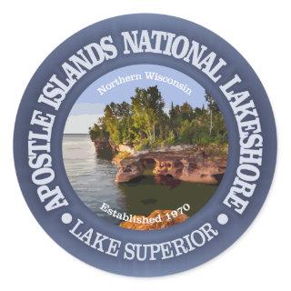 Apostle Islands National Lakeshore Classic Round Sticker