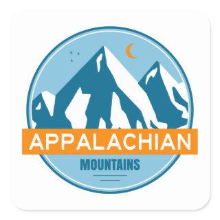 Appalachian Mountains Square Sticker