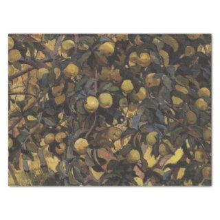 Apples on the Branches of Trees (by Serebriakova) Tissue Paper