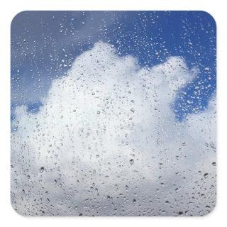 April Showers Square Sticker