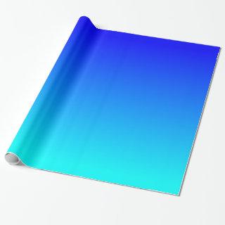 Aqua to Blue Gradient