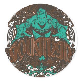 Aquaman - It's Showtime! Poster Classic Round Sticker