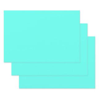 Aquamarine   (solid color)   sheets