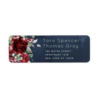 Arbor Of Roses Wedding Plain Envelope Address Label