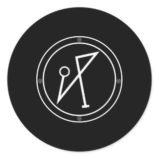 Archangel Michael Sigil Protection Courage Classic Round Sticker