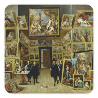 Archduke Leopold Wilhelm Square Sticker