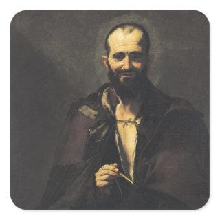 Archimedes  1630 square sticker