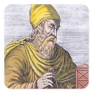 Archimedes Square Sticker