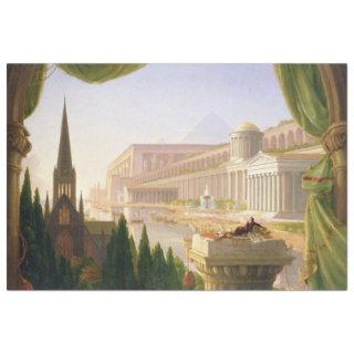 Architect's Dream (by Thomas Cole) Tissue Paper